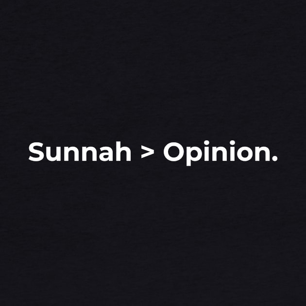Islamic Sunnah > Opinion by Muslimory